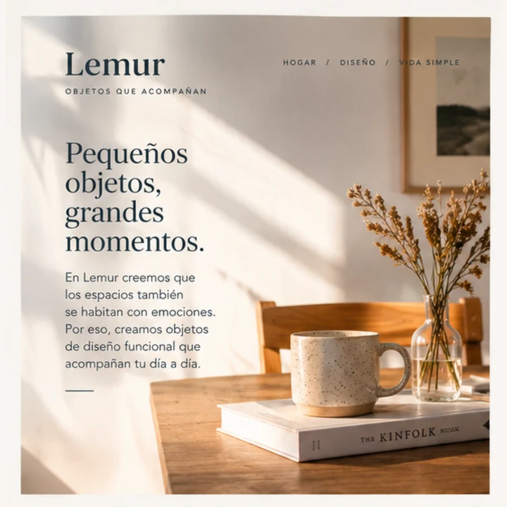 Lemur: pequeños objetos, grandes momentos